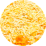 Presidenciais: 51-Strogonoff de Frango - Pizza Grande Redonda (8 Fatia) (Ingredientes: Molho de Tomate, Mussarela, Frango em Cubos, Champignon, Molho Branco, Batata Palha, Orégano)