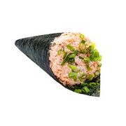 SALMÃO GRELHADO , ARROZ , CREAM CHEESE, CEBOLINHA: MINI TEMAKI SALMÃO GRELHADO - SALMÃO GRELHADO