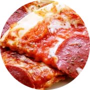 Presidenciais: 101-Salaminho Italiano - Pizza Grande Redonda (8 Fatia) (Ingredientes: Molho de Tomate, Mussarela, Salaminho Italiano, Tomate Cereja, Azeitona, Orégano)