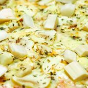 Especiais: 31-Palmito Especial - Pizza Grande Quadrada (16 Fatias) (Ingredientes: Molho de Tomate, Mussarela, Palmito, Milho, Cebola, Catupiry, Orégano)