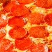 Presidenciais: 66-Pepperoni - Pizza Grande Quadrada (16 Fatias) (Ingredientes: Molho de Tomate, Mussarela, Pepperoni, Tomate Cereja, Azeitona, Orégano)