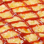 Doces Tradicionais: 20-Romeu e Julieta - Pizza Grande Quadrada (16 Fatias) (Ingredientes: Mussarela, Goiabada, Leite Condensado)