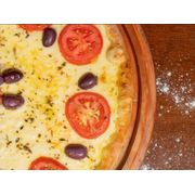Promo 1: 01.Mussarela - Pizza Grande (Ingredientes: Molho da Casa, Mussarela, Tomate, Azeitona)