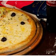 Promo 1: 03.Dois Queijos - Pizza Grande (Ingredientes: Molho da Casa, Mussarela, Catupiry Original, Azeitona)