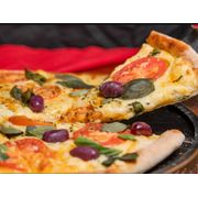 Promo 2: 13.Marguerita - Pizza Grande (Ingredientes: Molho da Casa, Mussarela, Tomate, Parmesão, Manjericão, Azeitona)