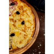 Promo 3: 39.Gratinado - Pizza Grande (Ingredientes: Molho da Casa, Catupiry Original, Provolone, Azeitona)