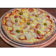 Especiais 2: 75.Pepperoni - Pizza Grande (Ingredientes: Molho da Casa, Pepperoni, Mussarela, Azeitona)