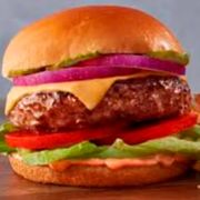 Sanduíches Artesanais: 116-Picanha Burguer - Sanduíche (Ingredientes: Hambúrguer de Picanha, Mussarela, Alface, Tomate, Molho Especial da Casa)