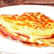Crepes: Crepe 03 - Crepe (Ingredientes: Presunto, Mussarela, Tomate, Orégano)