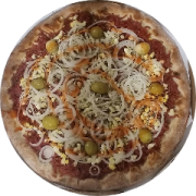 AS MAIS VENDIDAS: PIZZA G BAIANA - CALABRESA MOIDA, OVO, CEBOLA, PIMENTA, AZEITONA E OREGANO