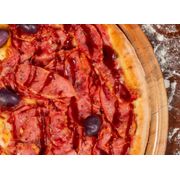 Promo 3: Paulista Especial - Pizza Grande (Ingredientes: Molho da Casa, Calabresa, Mussarela, Molho Barbecue, Azeitona)