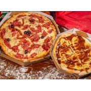 Promoçao da Semana: Portuguesa Turbinada + broto nevada - Portuguesa Turbinada : mussarela, presunto, ervilha ,cebola ovo, palmito, azeitonasNEVADA:CHOCOLATE BRANCO ,BANANA, CANELA