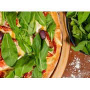 Especiais 3: Rucula Especial ll - Pizza Grande (Ingredientes: Rúcula, Mussarela, Palmito, Tomate Seco)