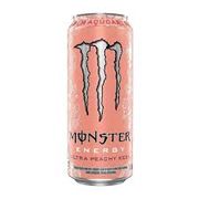 Energéticos: Monster Ultra Peachy Keen (Pêssego) 473ml - Energético sabor Pêssego