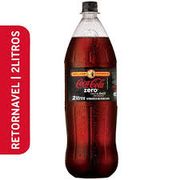 Refrigerantes: Coca Cola Zero Retornável 2L - Com Retorno de Vasilhame