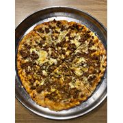 Especiais: Bolonhesa - Pizza Grande (Ingredientes: Bolonhesa, Molho, Mussarela, Orégano, Parmesão)