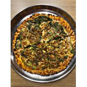 Especiais: Escarola C/ Alho - Pizza Grande (Ingredientes: Alho Crocante, Escarola, Molho, Mussarela, Orégano)