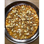 Especiais: Frango C/ Palmito - Pizza Grande (Ingredientes: Frango, Molho, Mussarela, Orégano, Palmito)