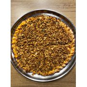 Especiais: Bolonhesa com Cebola Crispy - Pizza Grande (Ingredientes: Bolonhesa, Cebola Crispy, Molho de Tomate, Mussarela, Orégano)