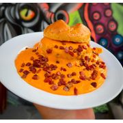 Hambúrguer: Avalancheddar 2.0 - Hambúrguer (Ingredientes: Bacon em tiras, Hambúrguer Angus 160g, Pão deHambúrguer Tipo Brioche, Queijo Cheddar Cremoso)