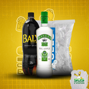 Promoção de Combos: Combo Kislla Maçã Verde + Baly 2l + gelo 3kg)