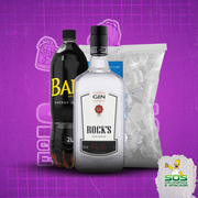 Kits de Gin 1: Rocks Tradicional + 01 Baly 2L + 01 Gelo 3kg)