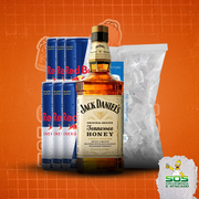 whisky + red bull + gelo: Jack Daniel