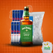 whisky + red bull + gelo: Jack Daniel