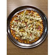 Nobres: Pizzaiolo - Pizza Grande (Ingredientes: Abacaxi, Catupiry, Champignon, Lombo, Molho, Mussarela, Orégano)