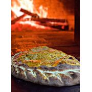 Tradicionais: Milho Verde - Calzone (Ingredientes: Milho Verde, Molho, Mussarela, Orégano)