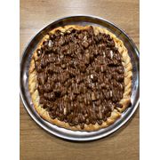 Doces: Abacaxi c/ Chocolate Preto - Pizza Grande (Ingredientes: Abacaxi, Chocolate Preto, Creme de Leite, Leite Condensado, Mussarela)