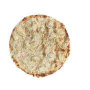 Doces: Delícia de Abacaxi - Pizza Grande (Ingredientes: Abacaxi, Cocada Mole, Coco Ralado, Leite Condensado)