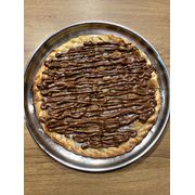 Doces: Banana C/ Chocolate preto - Pizza Grande (Ingredientes: Banana, Chocolate Preto, Creme de Leite, Leite Condensado, Mussarela)
