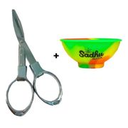 Cuia: Kit Sadhu - Cuia Com Tesoura - Cores Sortidas