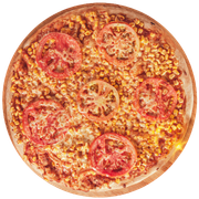 Promocionais: Milho Verde - Pizza Família (Ingredientes: Molho, Muçarela, Milho Verde, Tomate, Orégano)
