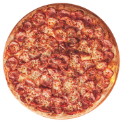Tradicionais: Calabresa Sem Cebola Temperada - Pizza Família (Ingredientes: Calabresa, Molho, Muçarela, Orégano)