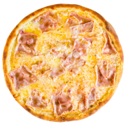Promocionais: Presunto - Pizza Família (Ingredientes: Molho, Muçarela, Apresuntado, Ervilha, Tomate, Orégano)
