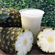 Sucos com Leite: Suco c/ Leite Abacaxi c/ Hortelã 700ml - Suco