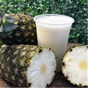 Sucos com Leite: Suco c/ Leite Abacaxi 700ml - Suco