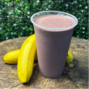 Vitamina Açai batido c/ Banana: Vitamina de Açaí c/ Banana 500ml - Vitamina (Ingredientes: Açaí, Fruta: Banana, Leite)