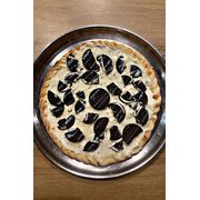 Doces: Oreo - Pizza Grande (Ingredientes: Chocolate Branco, Creme de Leite, Leite Condensado, Mussarela, oreo)