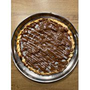 Doces: Chocolate Preto - Pizza Grande (Ingredientes: Chocolate Preto, Creme de Leite, Leite Condensado, Mussarela)