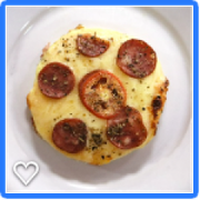 Pizza Brotão: Calabresa - Pizza Brotão (Ingredientes: Calabresa, Molho, Orégano, Queijo, Tomate)