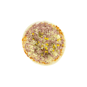 Pizza Brotão: Mista - Pizza Brotão (Ingredientes: Bacon, Calabresa, Ervilha, Milho, Molho, Orégano, Ovo, Presunto, Queijo)