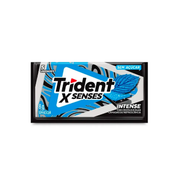 Bala, pirulitos, Chicletes: Trident Intense)