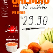 Porções: Porção Salmão Balls - 10unid - Bolinho de Salmão, Cream Cheese e Cebolinha, Finalizado C/ Molho Tarê. Acompanha Molho Especial da Casa