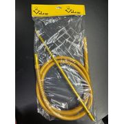 Mangueiras: Mangueira Anti Chamas DOURADA com piteira Slim (fina) na cor DOURADA - Mangueira Anti Chamas DOURADA com piteira Slim (fina) na cor DOURADA