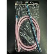 Mangueiras: Mangueira Anti Chamas ROSA com piteira Slim (fina) na cor AZUL - Mangueira Anti Chamas ROSA com piteira Slim (fina) na cor AZUL