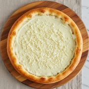 Doces: Chocolate Branco - Pizza Família (Ingredientes: Chocolate Branco, Massa de Longa Fermentação, Mussarela)