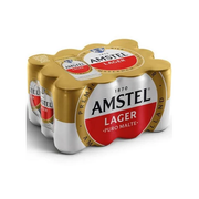 Latas 269ml: Amstel Lata 269ml (Caixa 12 Unidades) - Cerveja